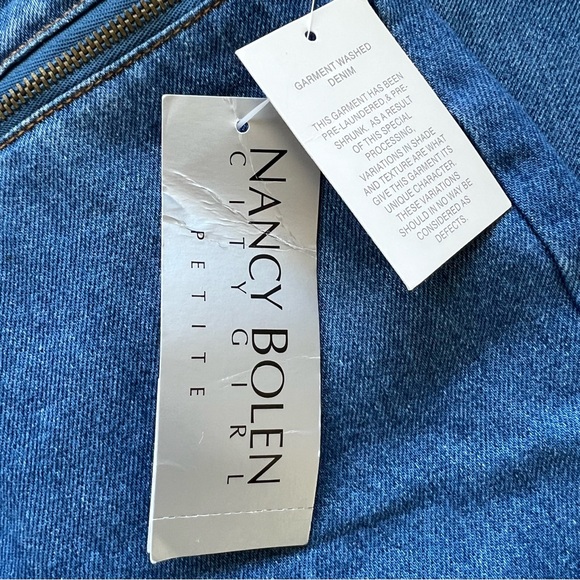Vintage Nancy Bolen City Girl Jeans, Size 14P - Picture 12 of 13